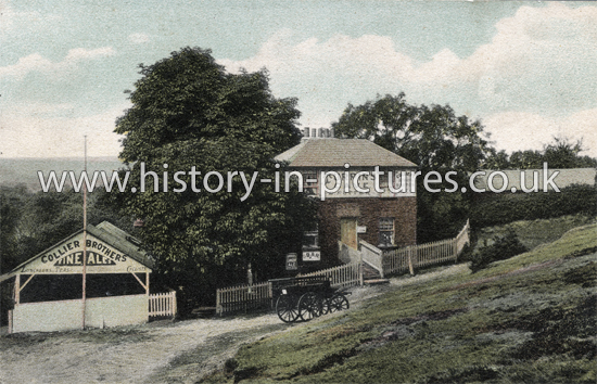 The Turpin Cave, High Beech, Epping Forest. Essex. c.1910.